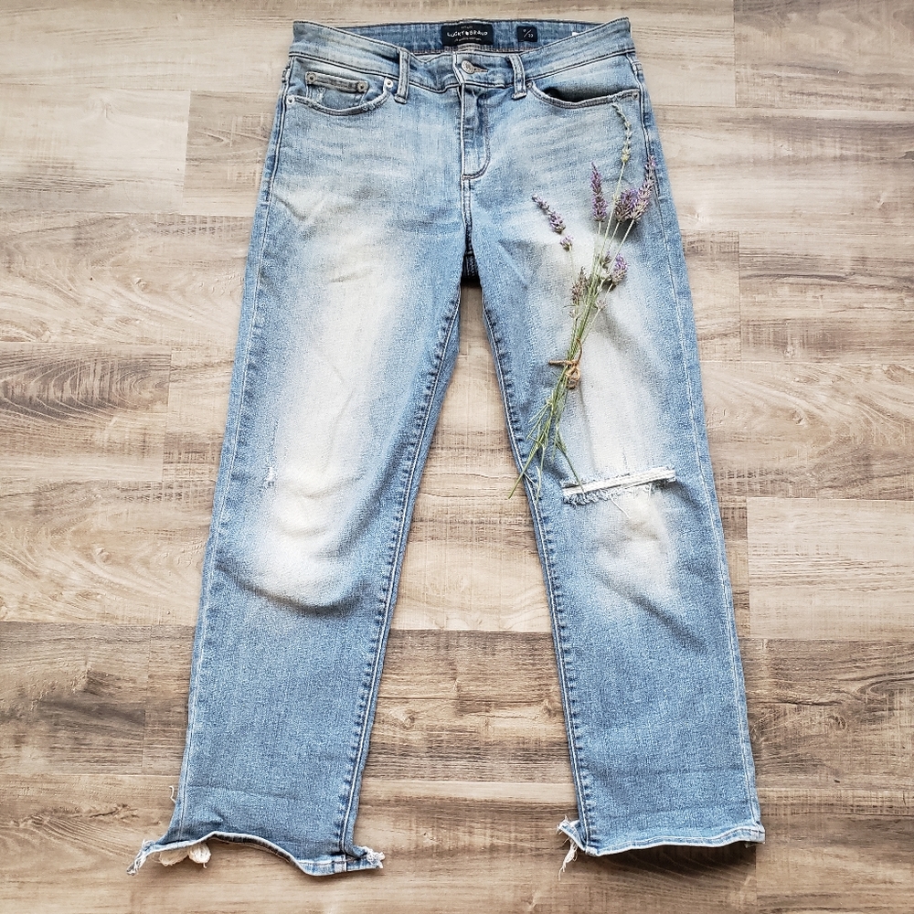 Lucky Brand Sweet Crop Jeans